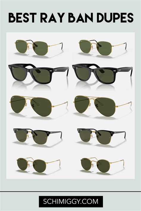 dupe ray bans